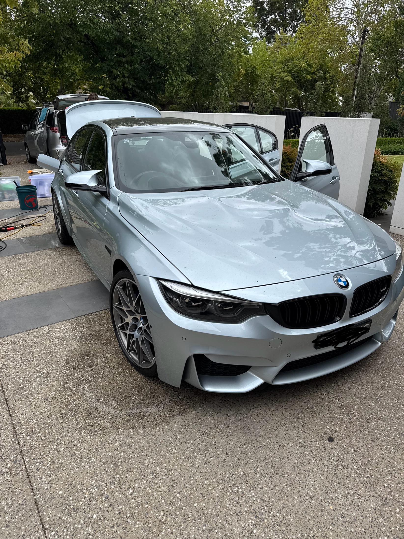 After car detail finish